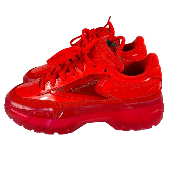 Reebok Cardi B Club C Junior Instinct Red Sneakers - Picture 4 of 16